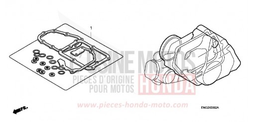 DICHTUNG SATZ B CRF50F7 de 2007